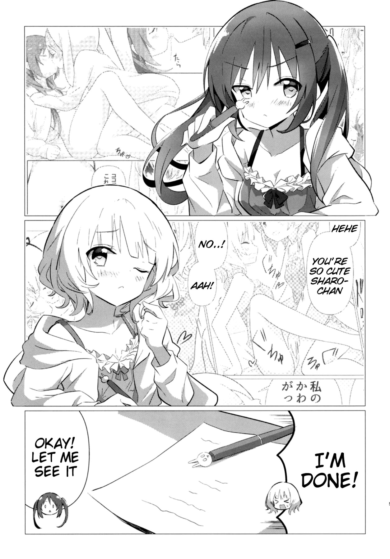 Hentai Manga Comic-A Book Where Senpai and I Awaken To Yuri-Read-5